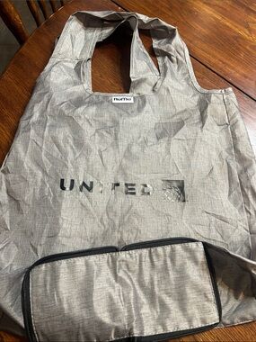 RuMe’ United by Foldable Gray packable Tote Bag